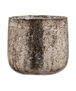 Nkuku Aban Rustic Tealight - Rustic Gold