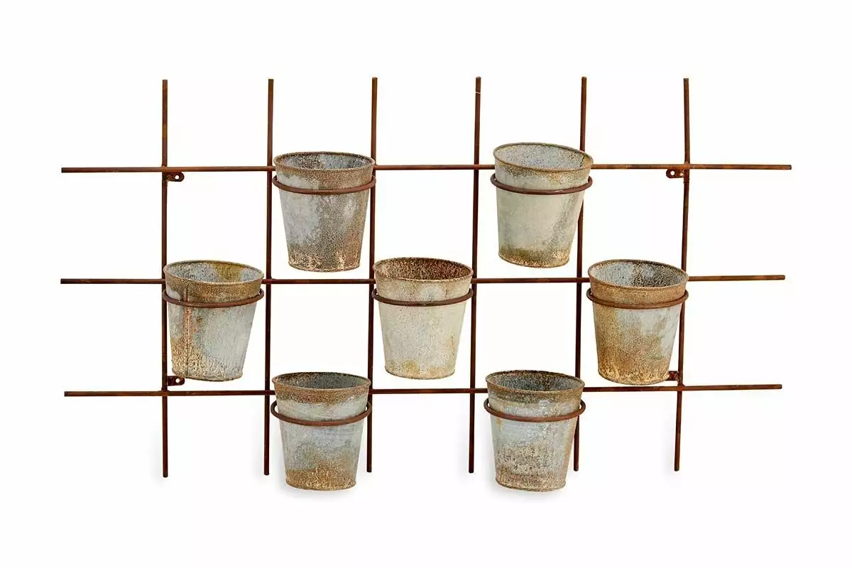 Nkuku Abari Wall Hung Planter Planters & Vases 6 Nkuku Abari Wall Hung Planter Planters & Vases