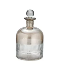 Nkuku Tableware Abeeko Decanter - Aged Gold