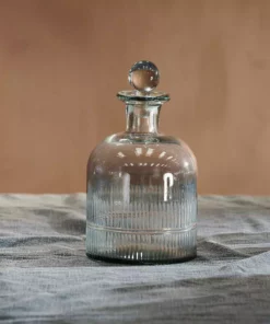 Nkuku Tableware Abeeko Decanter - Smoke
