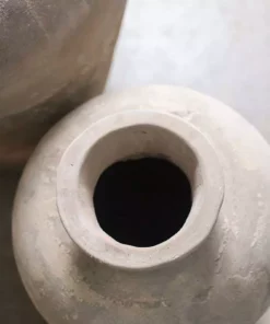 Nkuku Small Affiti Clay Tapered Pot Home Accessories