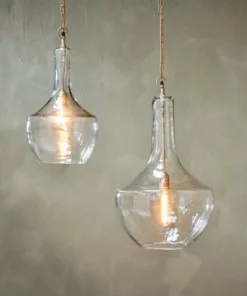 Nkuku Agatarla Glass Pendant - Large