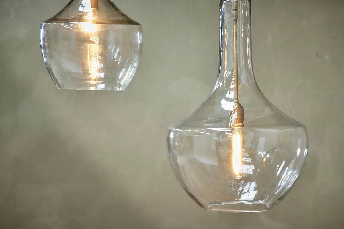 Nkuku Agatarla Glass Pendant - Small Hallway & Bootroom 5 Nkuku Agatarla Glass Pendant - Small Hallway & Bootroom