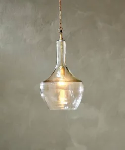 Nkuku Agatarla Glass Pendant - Small Hallway & Bootroom