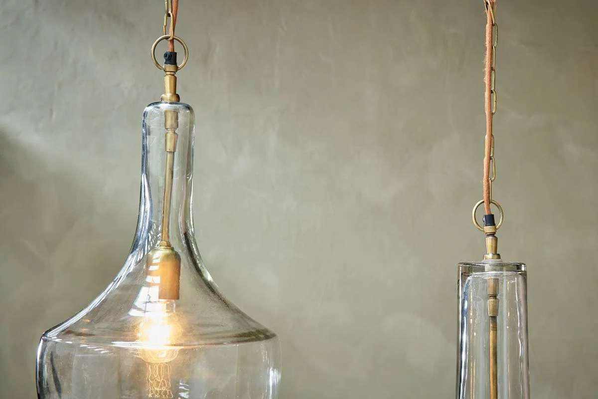 Nkuku Agatarla Glass Pendant - Small Hallway & Bootroom 6 Nkuku Agatarla Glass Pendant - Small Hallway & Bootroom