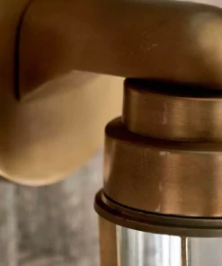 Nkuku Outdoor Lighting Ajan Brass Outdoor Light - Brass