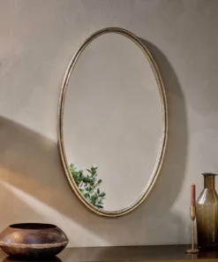Nkuku Home Accessories Almora Oval Mirror