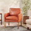 Nkuku Amari Leather Occasional Chair
