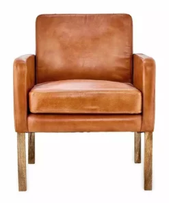 Nkuku Amari Leather Occasional Chair