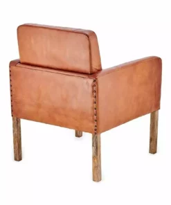 Nkuku Amari Leather Occasional Chair