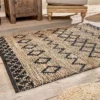 Nkuku Ambara Jute Rug - Medium - Black & Natural Home Accessories 2 Nkuku Ambara Jute Rug - Medium - Black & Natural Home Accessories