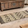 Nkuku Ambara Jute Runner - Black & Natural