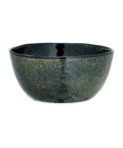 Nkuku Amina Bowl - Sea Grey