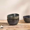 Nkuku Amina Bowl - Sea Grey 2 Nkuku Amina Bowl - Sea Grey