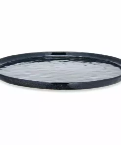 Nkuku Amina Dinner Plate - Sea Grey