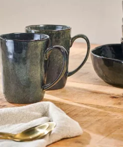 Nkuku Amina Mug - Sea Grey (Set Of 2) 9 Nkuku Amina Mug - Sea Grey (Set Of 2)