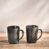 Nkuku Amina Mug - Sea Grey (Set Of 2)