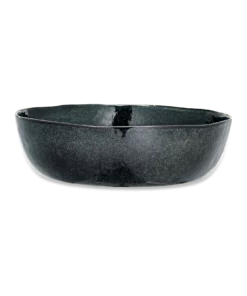 Nkuku Amina Serving Bowl - Sea Grey - Large New Arrivals 11 Nkuku Amina Serving Bowl - Sea Grey - Large New Arrivals