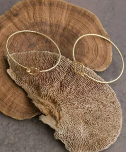 Nkuku Eco-Friendly Gifts Amini Gold Bangle