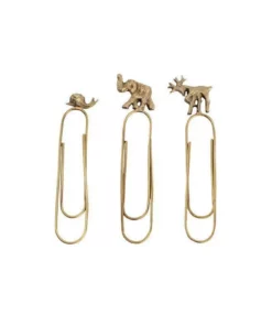 Nkuku Animal Paperclips (Set Of 3) Home Accessories