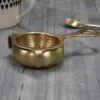 Nkuku Antique Brass Tea Strainer