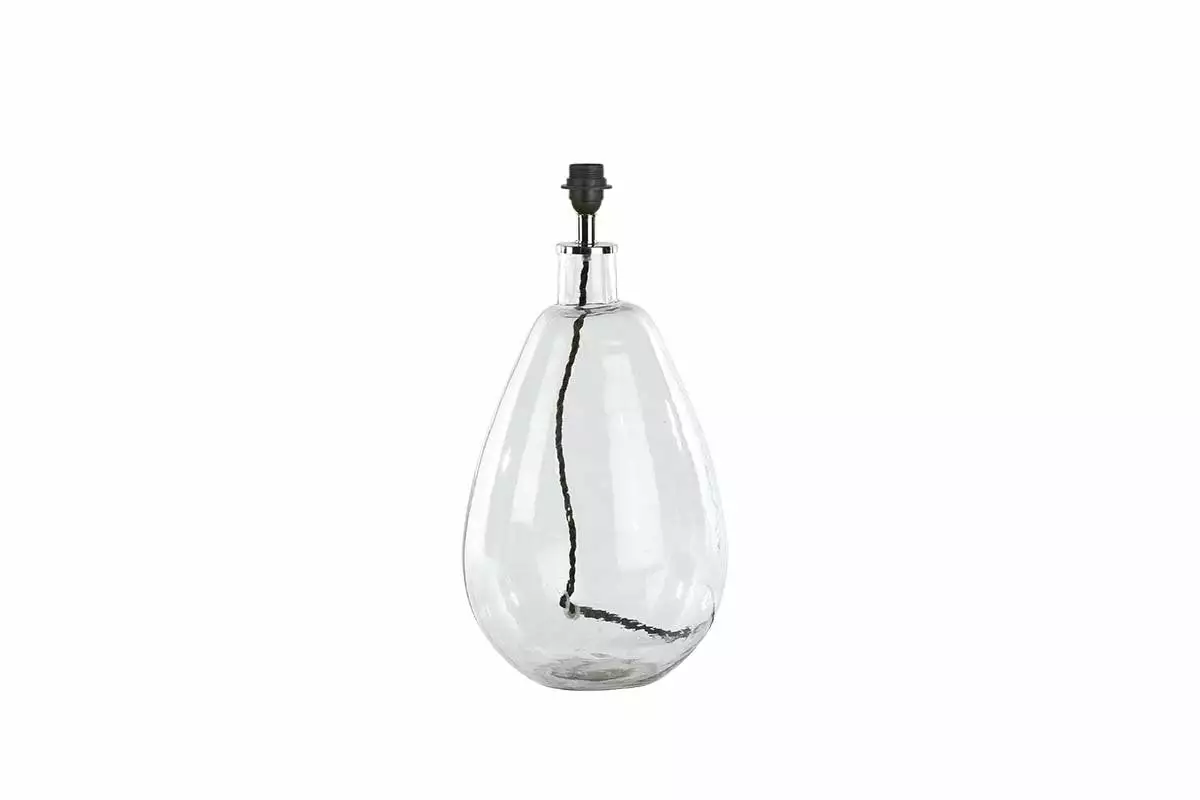 Nkuku Baba Clear Glass Lamp - Small Tall 5 Nkuku Baba Clear Glass Lamp - Small Tall