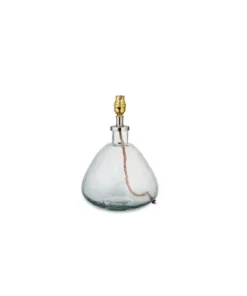 Nkuku Baba Clear Glass Lamp - Small Wide Living Room 7 Nkuku Baba Clear Glass Lamp - Small Wide Living Room