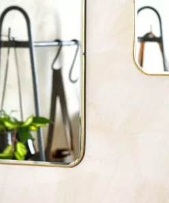 Nkuku Balia Rounded Mirror Home Accessories