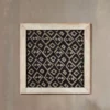 Nkuku Home Accessories Baliem Diamond Block Print Artwork
