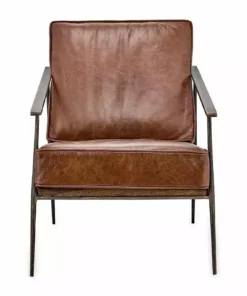 Nkuku Balsasan Leather Armchair