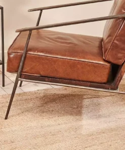 Nkuku Balsasan Leather Armchair