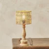 Nkuku Bedroom Banso Wicker Lampshade - Small