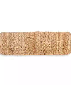 Nkuku Barjora Braided Hemp Bolster New Arrivals