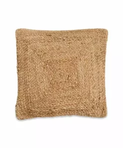 Nkuku Barjora Braided Hemp Cushion Cover