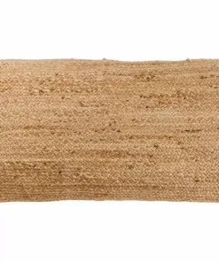 Nkuku Barjora Braided Hemp Long Cushion Cover