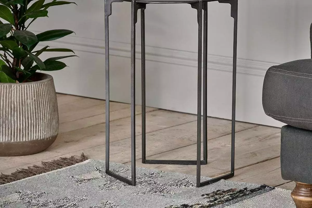 Nkuku Batang Iron Side Table 5 Nkuku Batang Iron Side Table