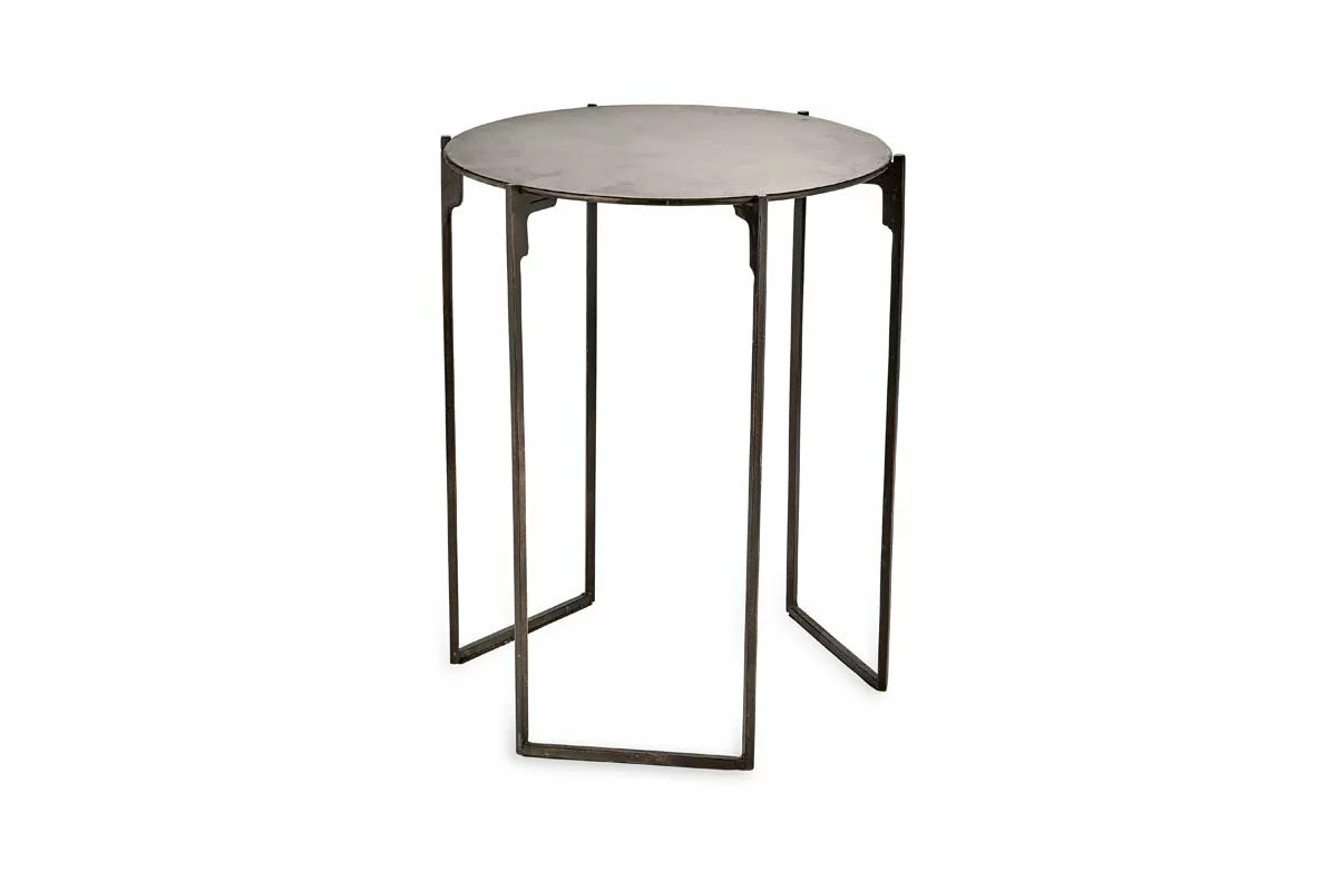 Nkuku Batang Iron Side Table 7 Nkuku Batang Iron Side Table