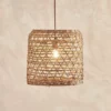 Nkuku Beru Rattan Lampshade - Large Cylinder