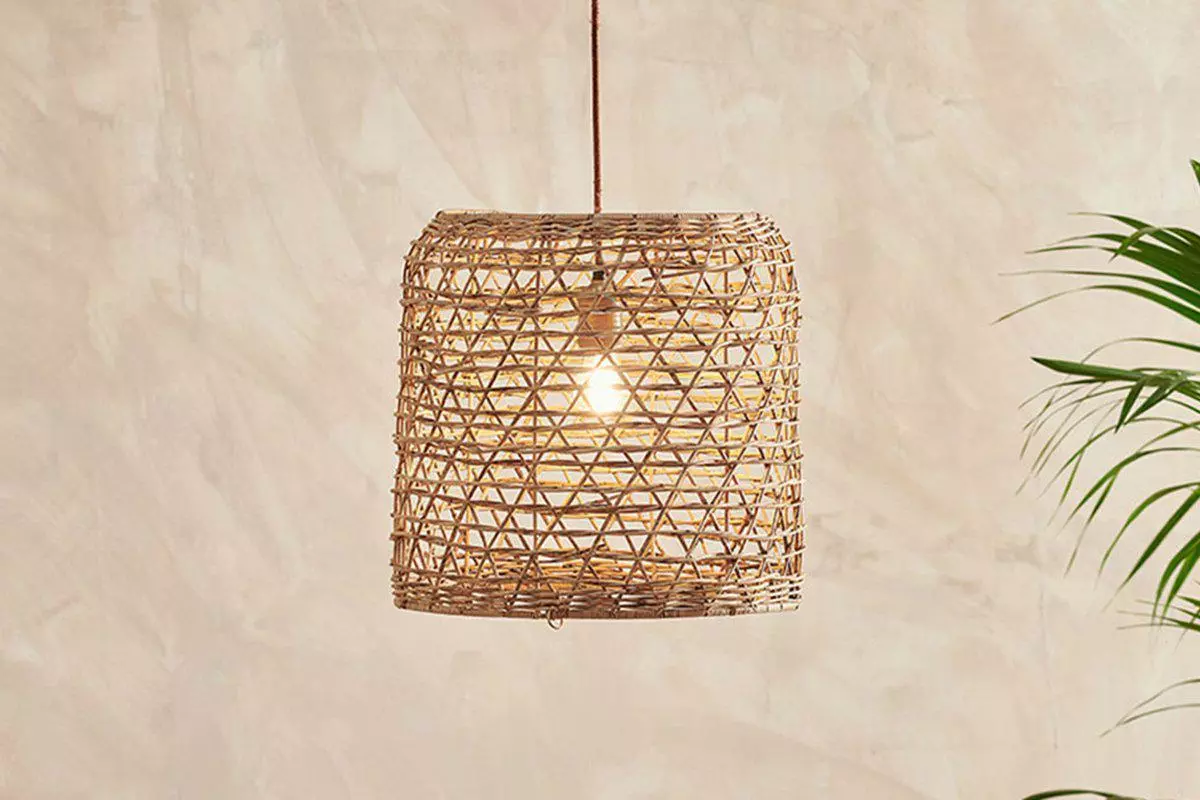 Nkuku Beru Rattan Lampshade - Large Cylinder 3 Nkuku Beru Rattan Lampshade - Large Cylinder
