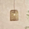 Nkuku Hallway & Bootroom Beru Rattan Lampshade - Small Cylinder 2 Nkuku Hallway & Bootroom Beru Rattan Lampshade - Small Cylinder