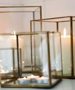 Nkuku Bimala Brass Lantern Home Accessories 9 Nkuku Bimala Brass Lantern Home Accessories