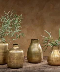 Nkuku Home Accessories Boro Iron Round Vase