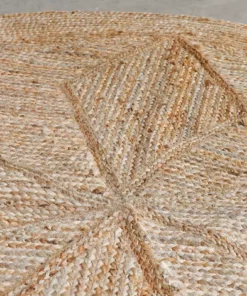 Nkuku Braided Hemp Patterned Rug