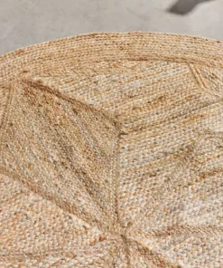 Nkuku Braided Hemp Patterned Rug