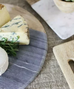 Nkuku Bwari Long Marble Board - White