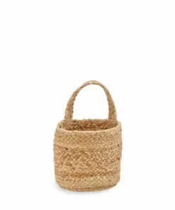Nkuku New Arrivals Chapad Hemp Wide Wall Hung Basket 14 Nkuku New Arrivals Chapad Hemp Wide Wall Hung Basket