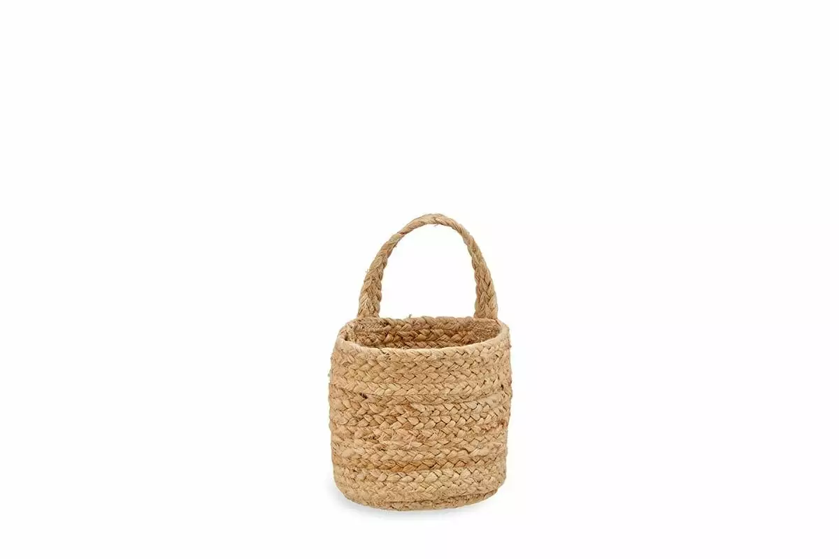 Nkuku New Arrivals Chapad Hemp Wide Wall Hung Basket 8 Nkuku New Arrivals Chapad Hemp Wide Wall Hung Basket