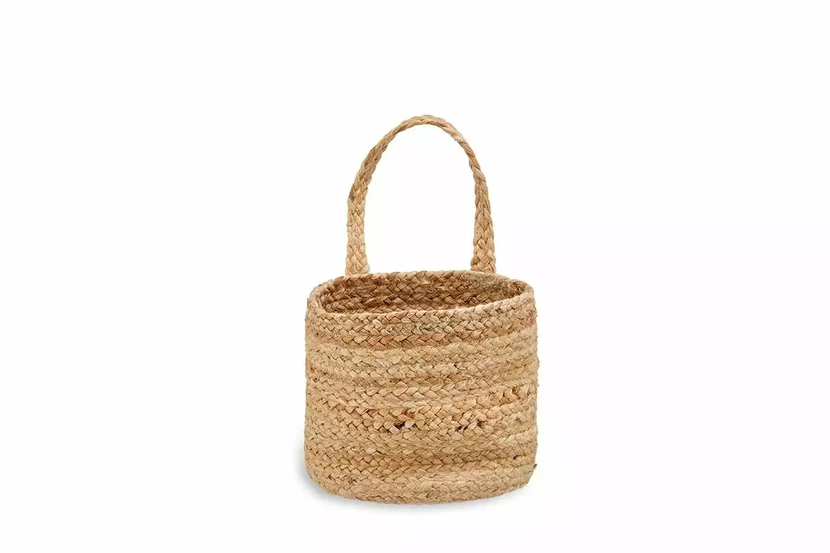 Nkuku New Arrivals Chapad Hemp Wide Wall Hung Basket 9 Nkuku New Arrivals Chapad Hemp Wide Wall Hung Basket