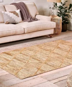 Nkuku Chaprala Braided Hemp Rug