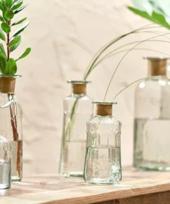 Nkuku Home Accessories Chara Hammered Bottle - Decorative